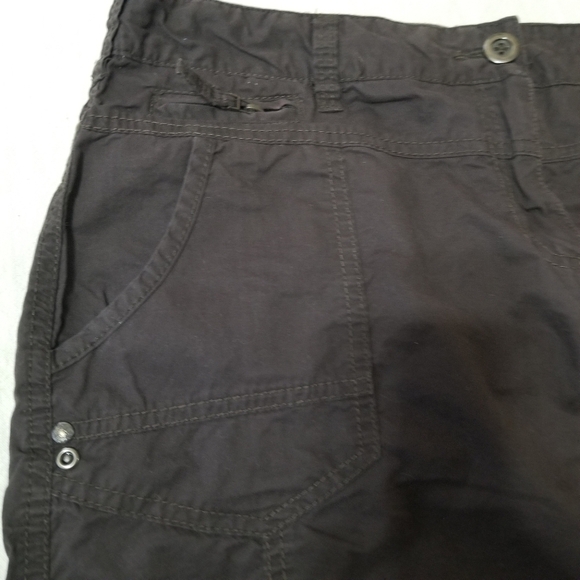 Dalia Collection Cotton Brown Skirt Size 12 - Picture 10 of 11